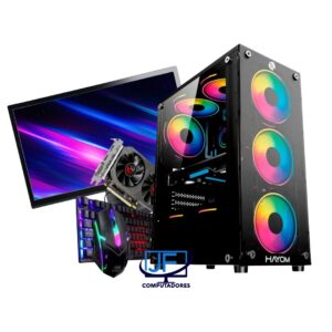 PC Gamer Completo i5-4570 | 16GB DDR3 | SSD 256GB | RX 550 + Monitor 19” Kit Gamer